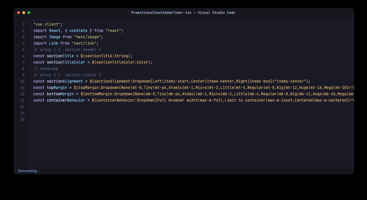 Customizable page and block templates in the visual editor